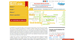 Desktop Screenshot of dunlopmarketing.com